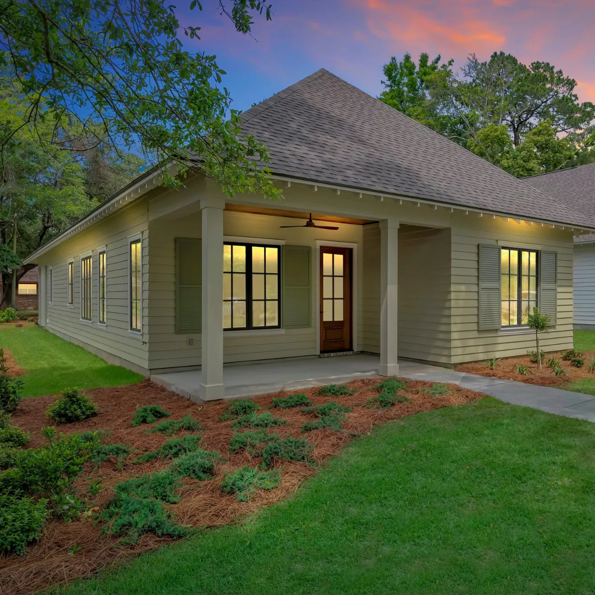 Custom coastal home built by Point Clear Building Company