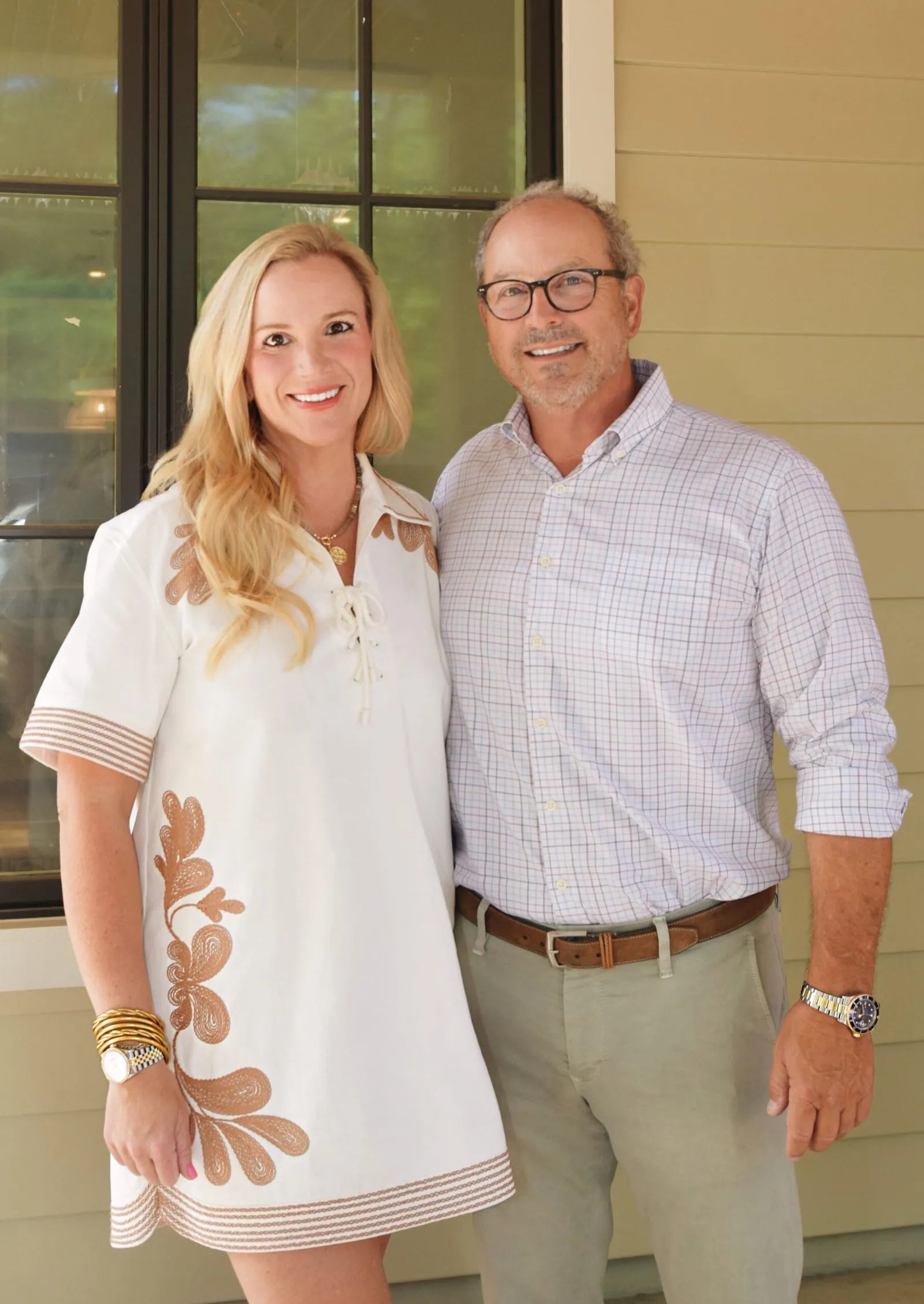 Richard Bass and family, Point Clear Building Company